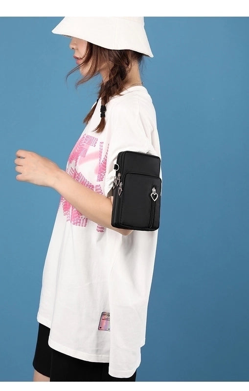 Unisex All Seasons Nylon Streetwear Phone Wallets