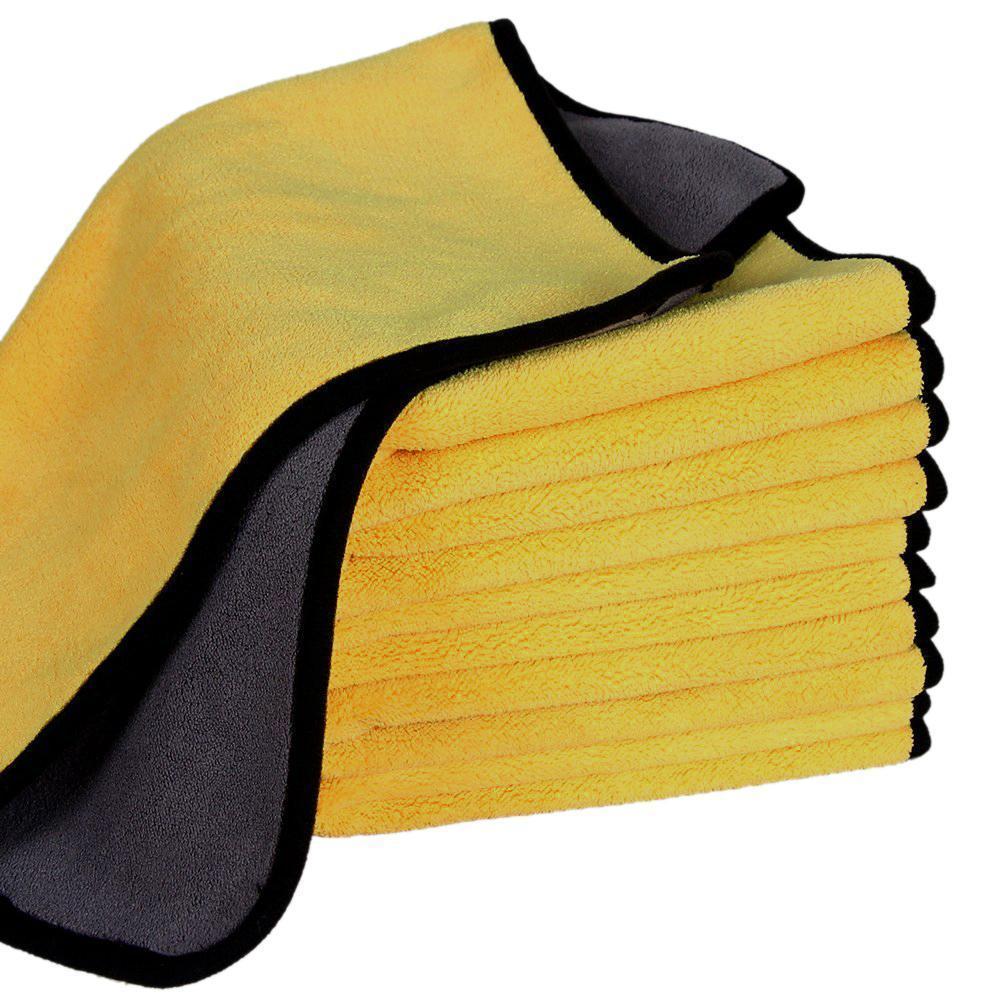 Professional Polishing Waxing Drying Cleaning Towel. 2 Packs