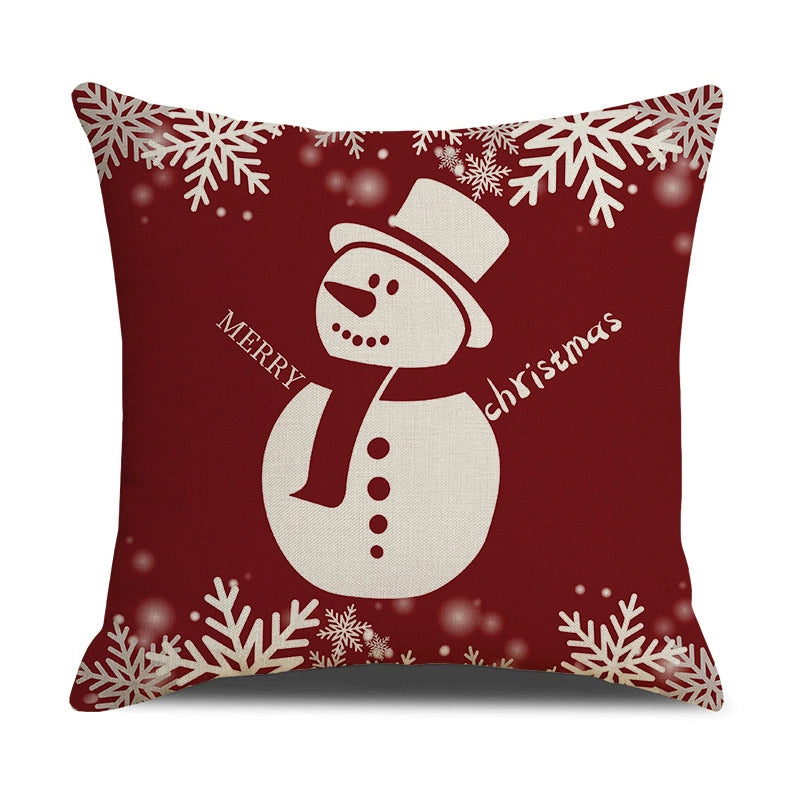 Fashion Letter Elk Polyester Pillow Cases
