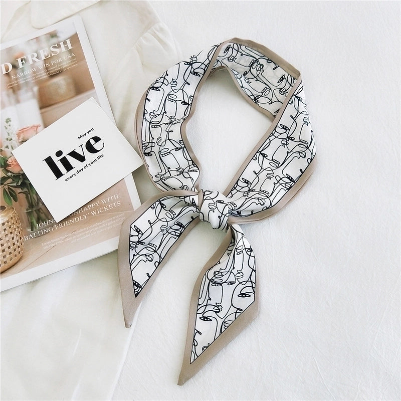Fashion Narrow Strip Scarf