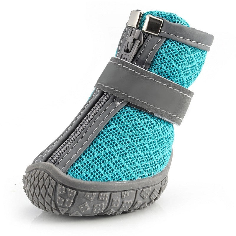 Casual Polyester Solid Color Pet Shoes