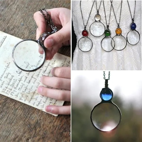 💖Magnifying Glass Pendant Necklace