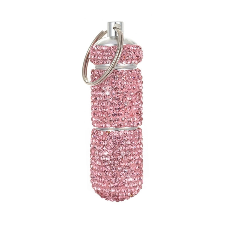 Casual Elegant Glam Solid Color Alloy Rhinestone Aluminum Storage Tank