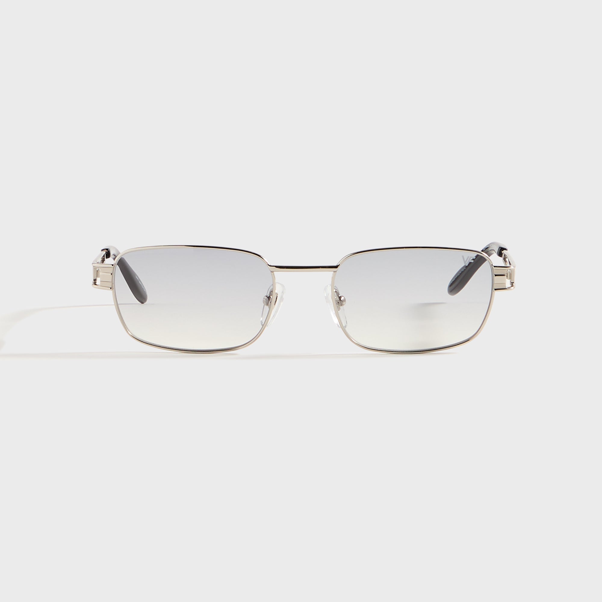 Vintage Frames Dime 24KT - White Gold / Charcoal Gradient