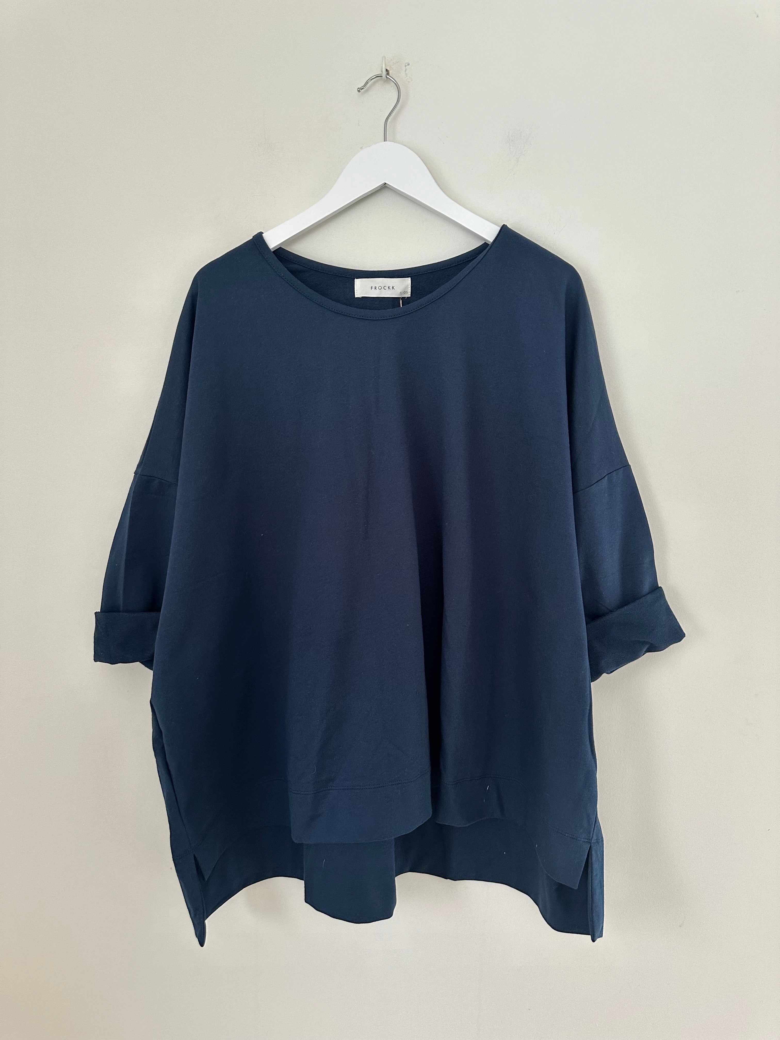 hunter top - navy knit