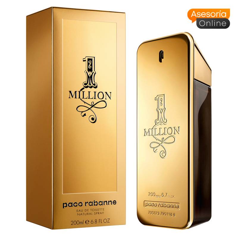 Perfume Hombre One Million Edt 200Ml Paco Rabanne