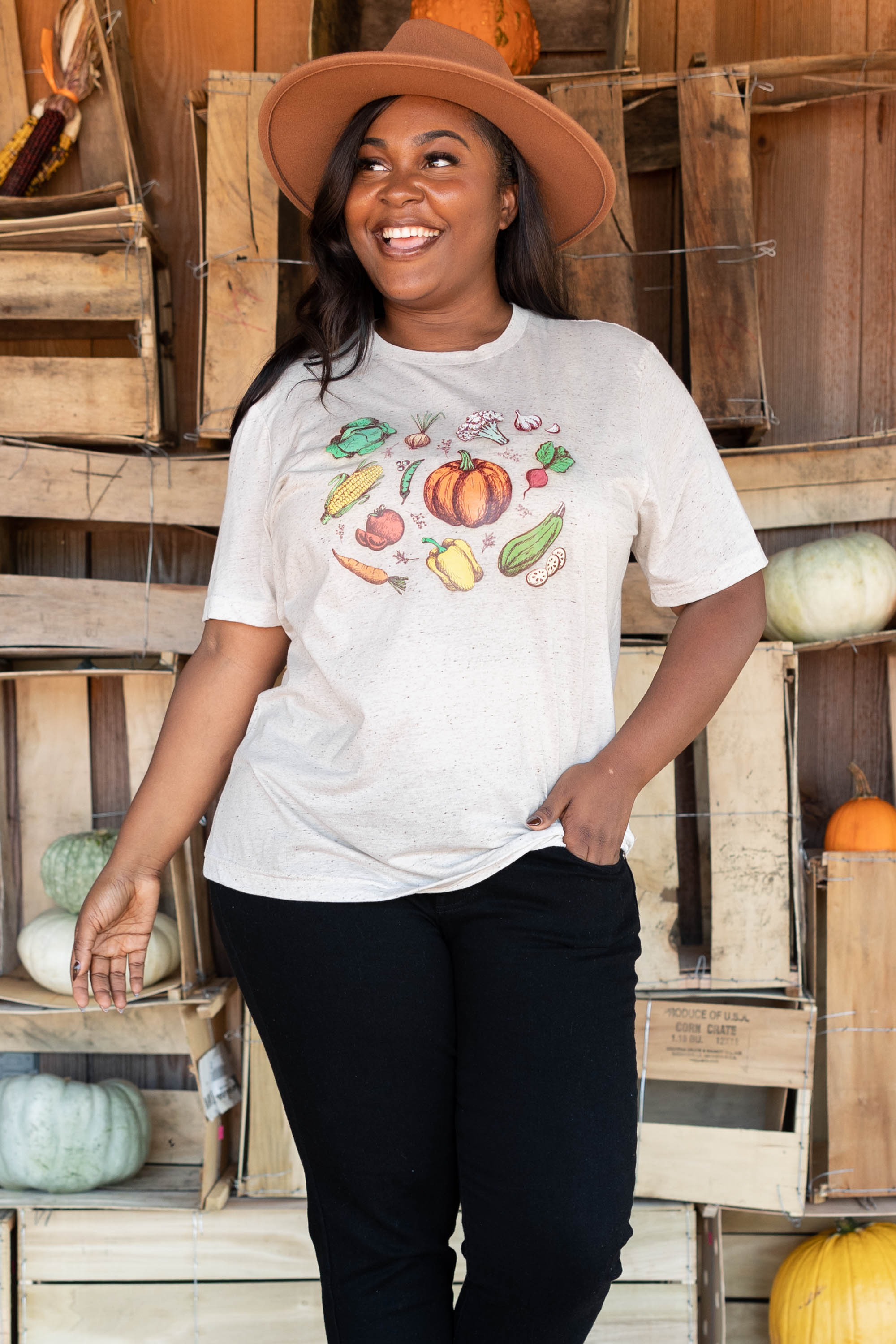 Foods Of Fall Tee. Oatmeal