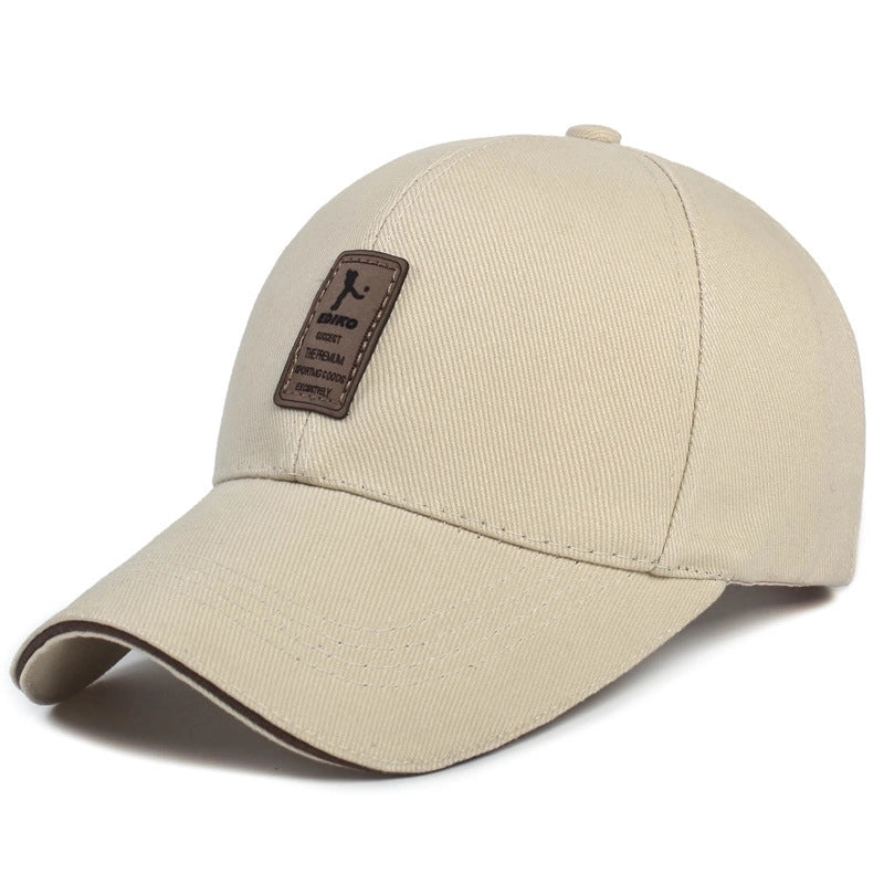 Unisex Minimalist Letter Curved Eaves Baseball Cap