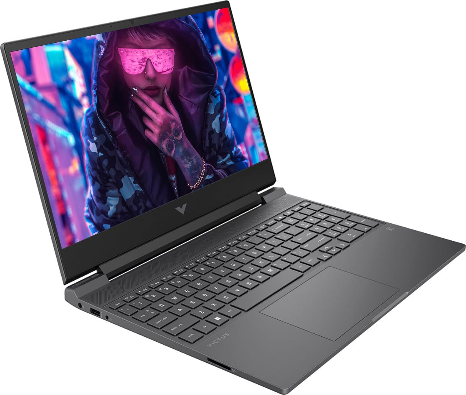 HP Portátil Victus Gaming más reciente, pantalla FHD de 15.6 pulgadas de 144 Hz, AMD Ryzen 5 7535HS, 32 GB DDR5 RAM, SSD NVMe de 2 TB, NVIDIA GeForce RTX 2050, teclado retroiluminado, WiFi 6, RJ-45, HDMI, Win 11, con accesorios CUE