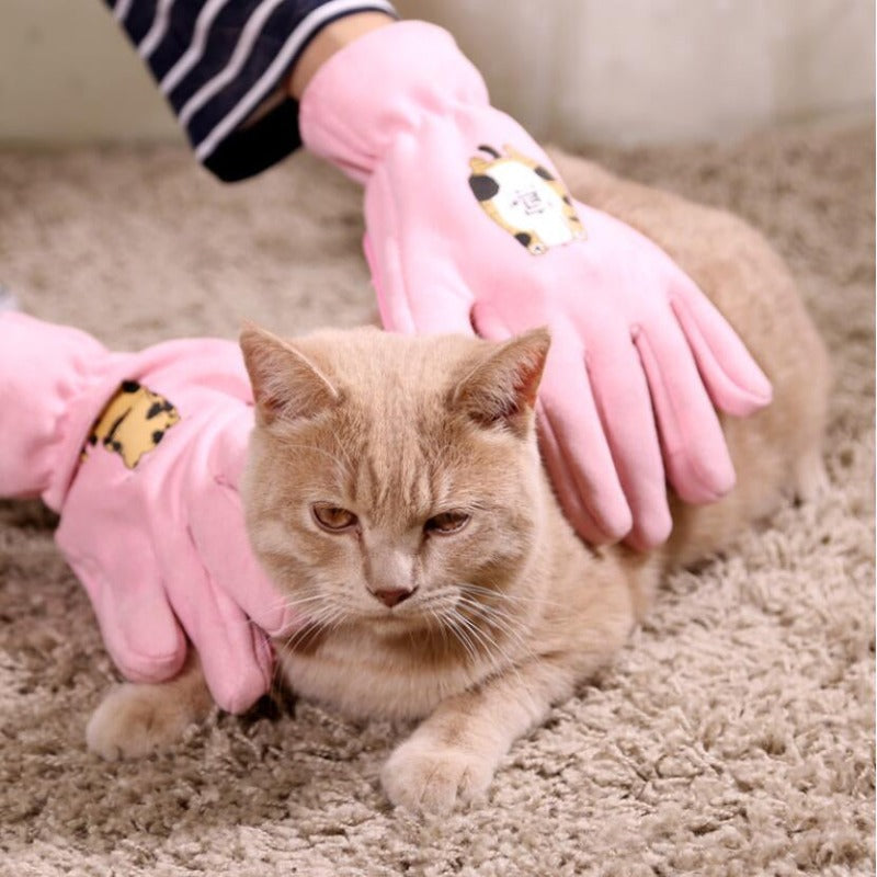 Pet Hair Removal Comb Gloves