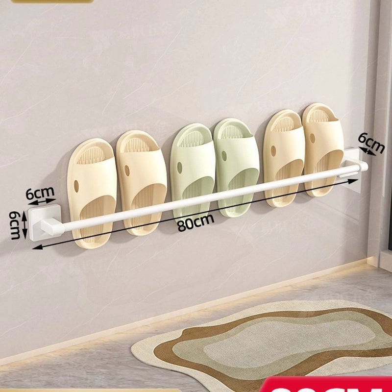 Casual Solid Color ABS Bathroom Racks