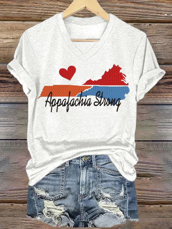 Women's Appalachia Strong Print T-Shirt