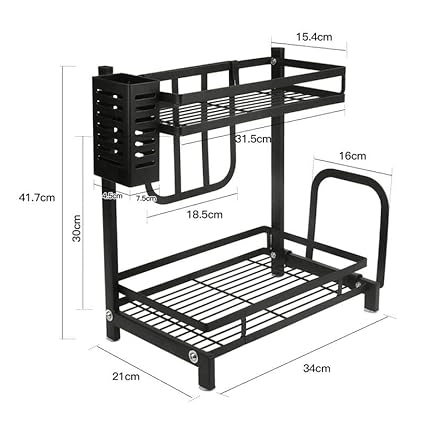 2 Layer Multifunctional Spice Rack. Spice Organizer