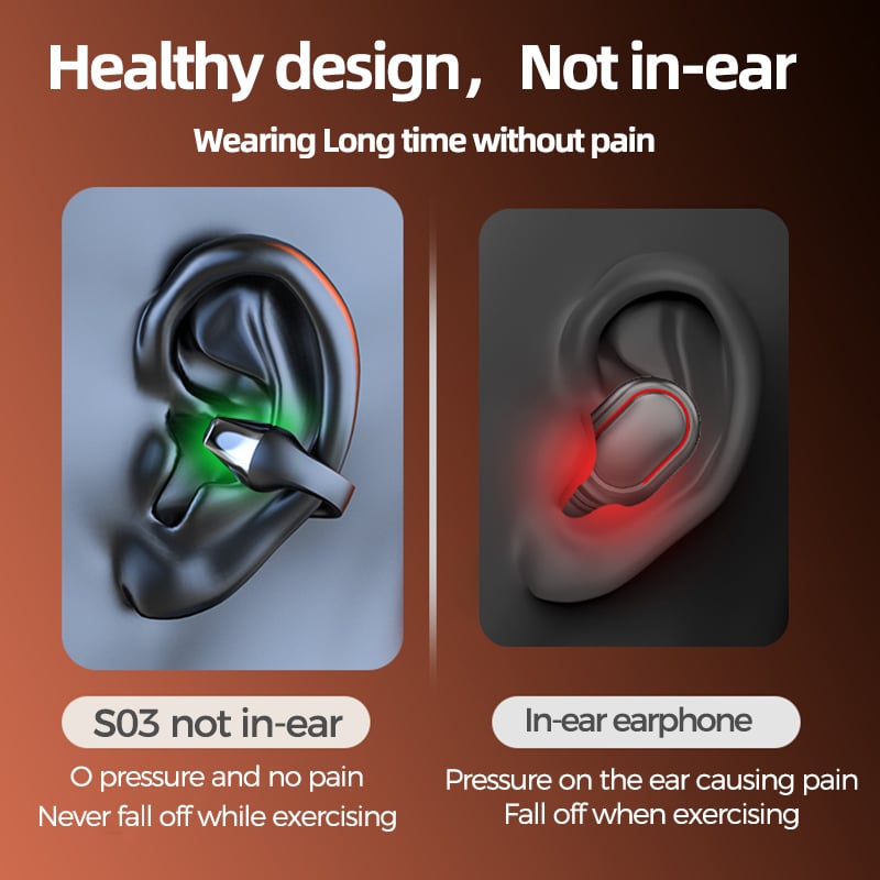 2023 Wireless Ear Clip Bone Conduction Headphones?