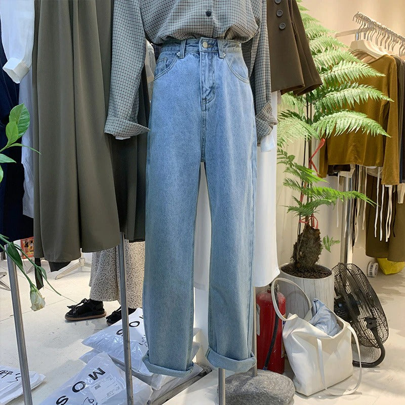 Wide High Waisted Cowboy Pants For Women