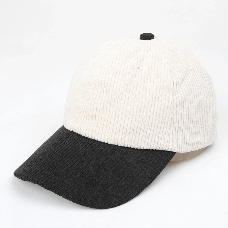 Unisex Ig Style Minimalist Color Block Curved Eaves Baseball Cap