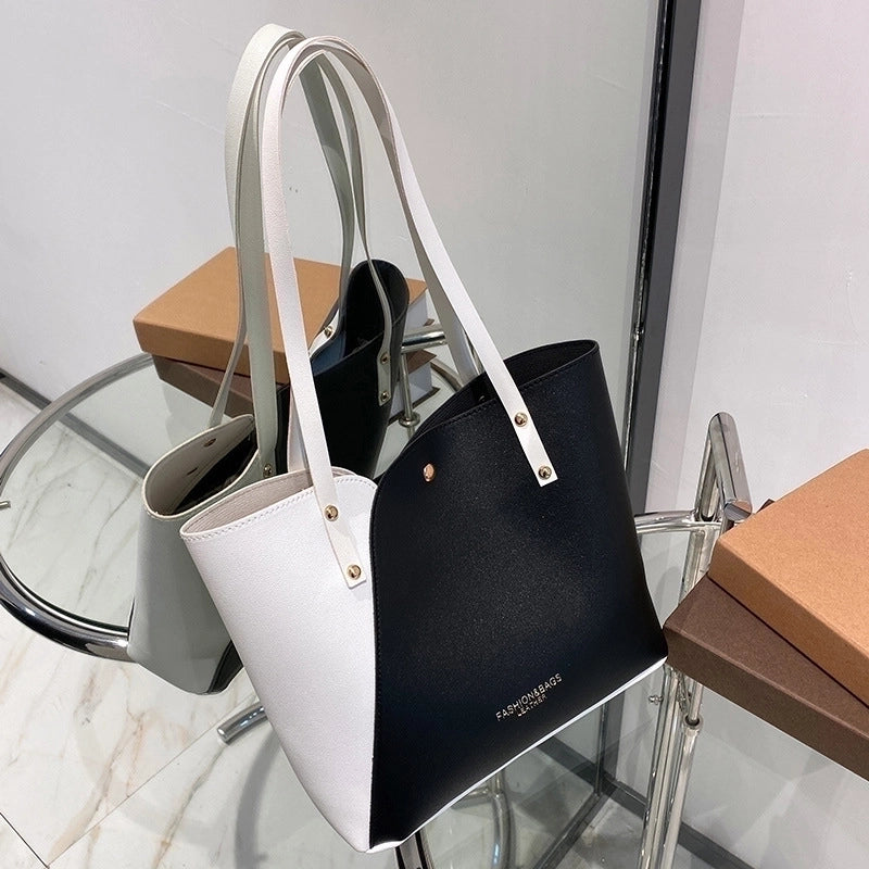 Women's Large All Seasons Pu Leather Fashion Tote Bag