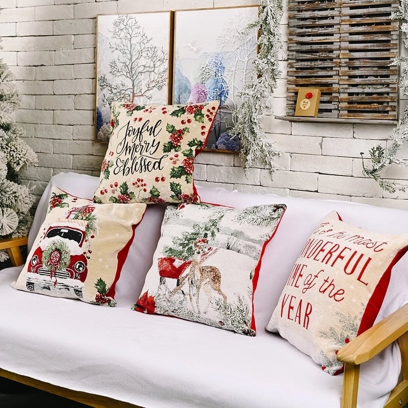 Christmas Couch & Sofa Decor