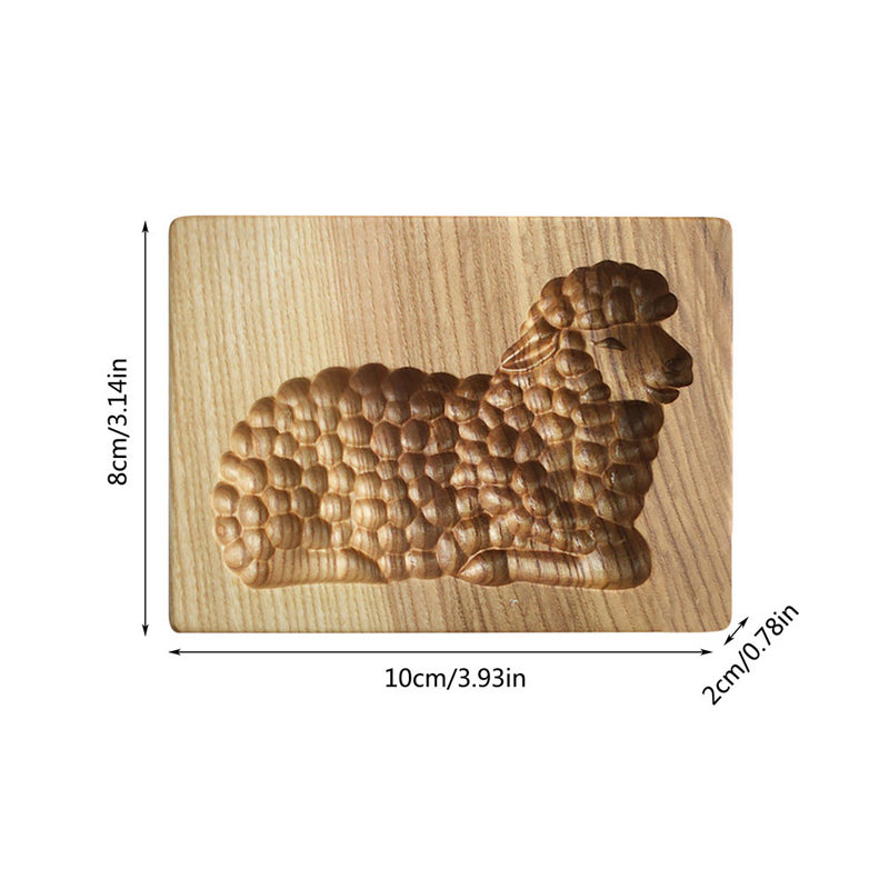 Wood Patterned Cookie Cutter