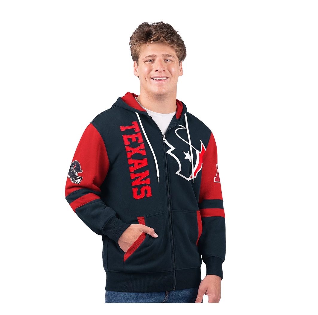 🎁Buy 2 Get 2 Free🏈NFL Full Zip Hooded Sweatshirt