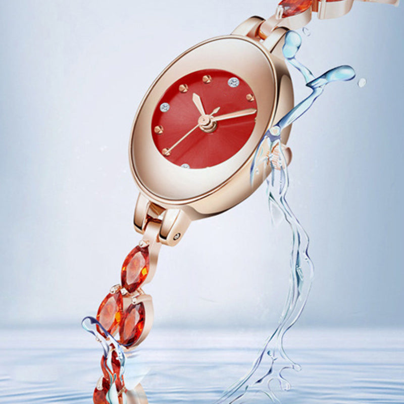 💥Hot Sale✨Womne's Colored Zircon Bracelet Watch