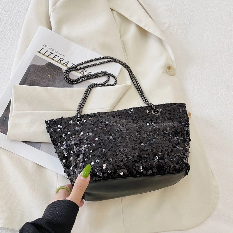 Women's Large Spring&summer Pu Leather Streetwear Tote Bag