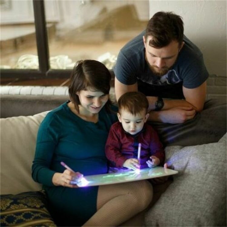 🔥BIG SALE - 25% OFF🔥🔥🌟Magic LED Light Drawing Pad - Release the Creativity of Children!☀