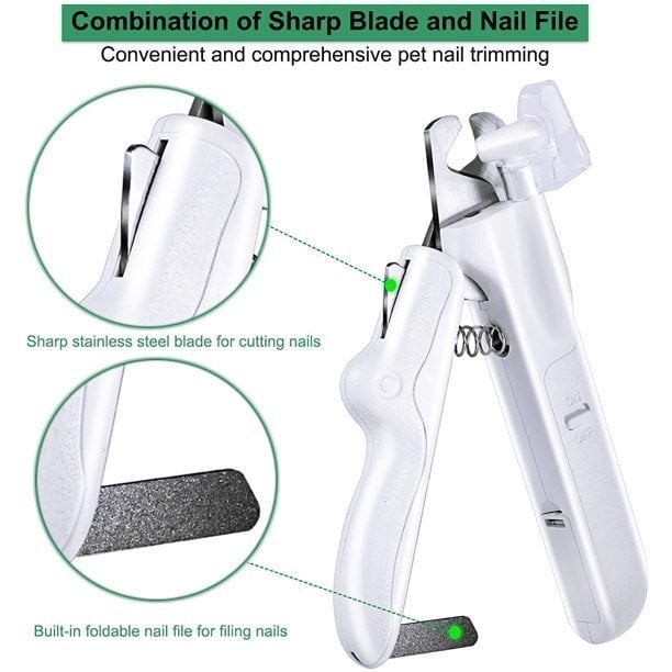 Hot Sale 49% OFF - Professional LED Pet Nail Clippers