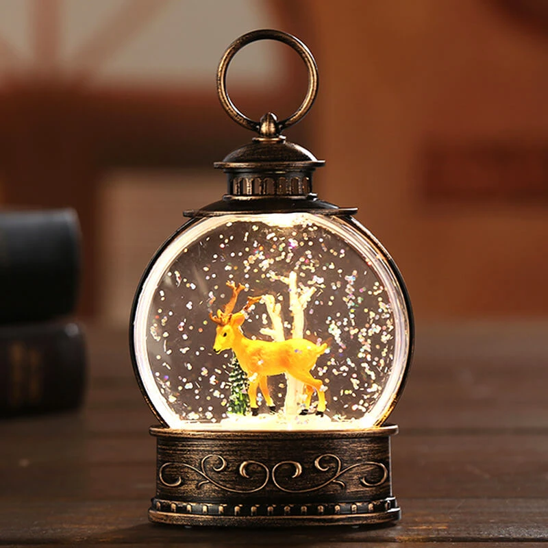 Christmas Decoration Bronze Night Light