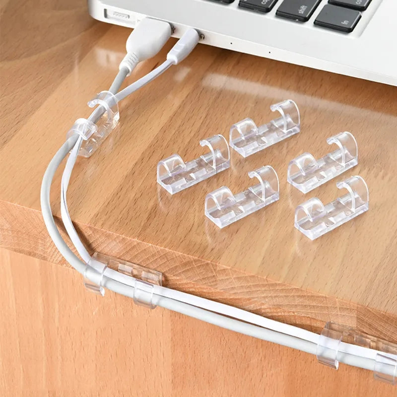 PACK OF 20 SELF STICK WIRE ORGANIZER