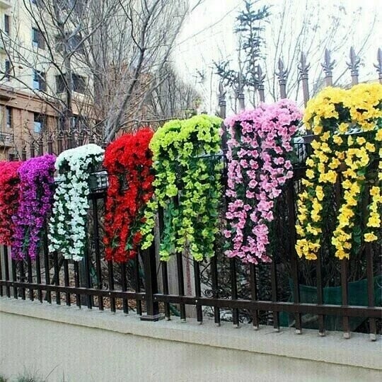 🌈Spring Hot Sale-40% OFF - 🌺🌷Vivid Artificial Hanging Orchid Bunch🔥BUY 4 FREE SHIPPING🔥