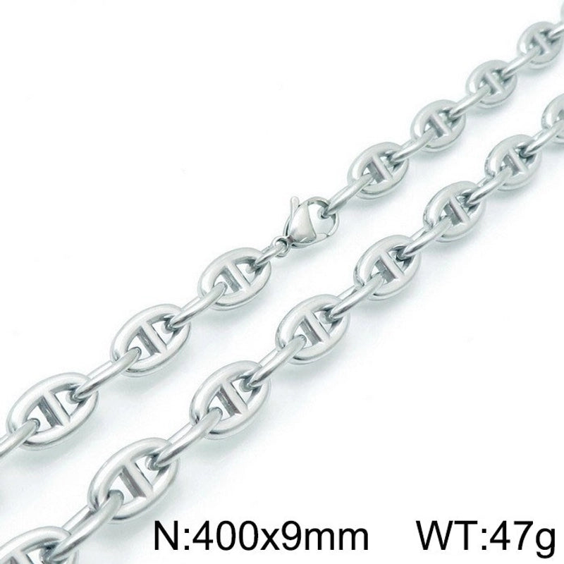 Titanium Steel 18K Gold Plated Fashion