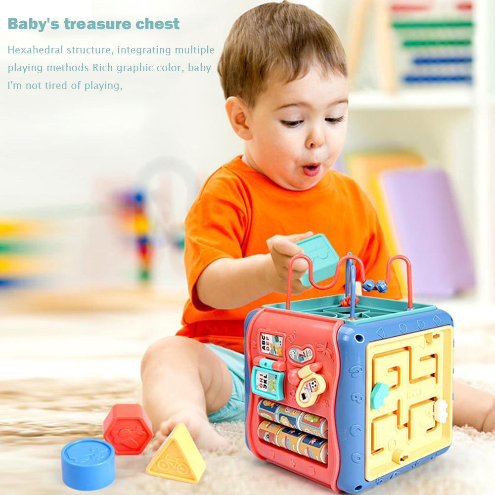 Baby hexahedron educational toy