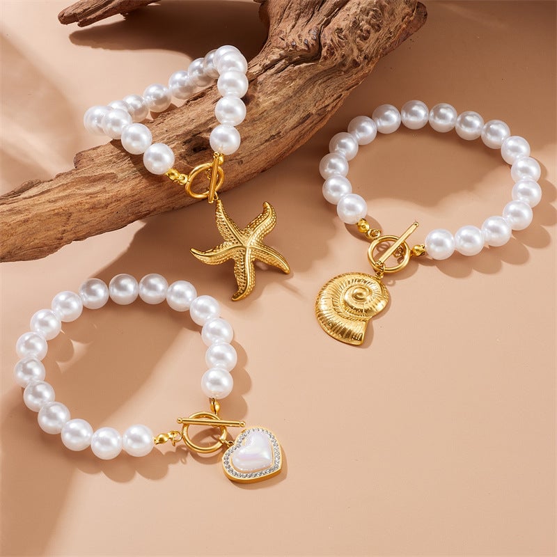 Women Heart Droplet Bell Bowknot Stainless Steel Electroplating Jewelry Sets