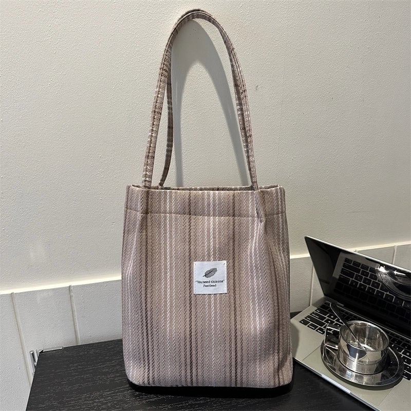Women's All Seasons Canvas Elegant Streetwear Shoulder Bag Canvas Bag Handbag