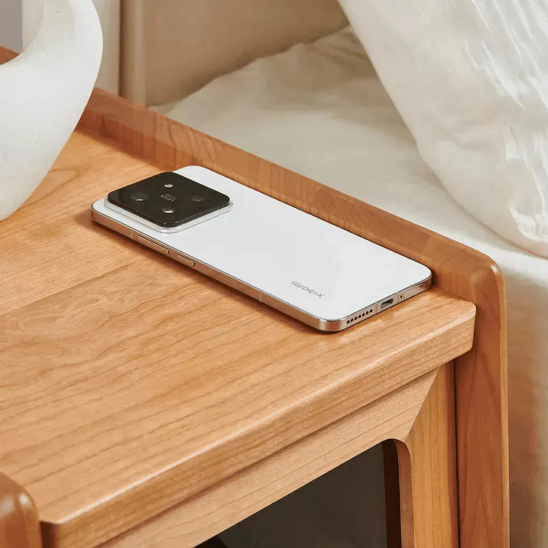 Corcino Solid Wood Nightstand