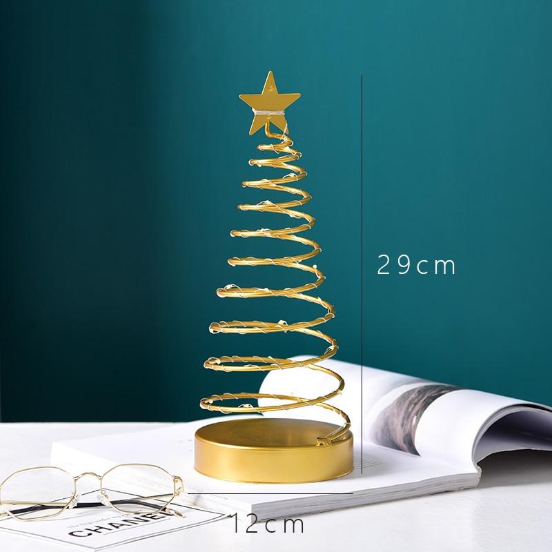 CHRISTMAS GOLD STAR LED NIGHT LIGHT