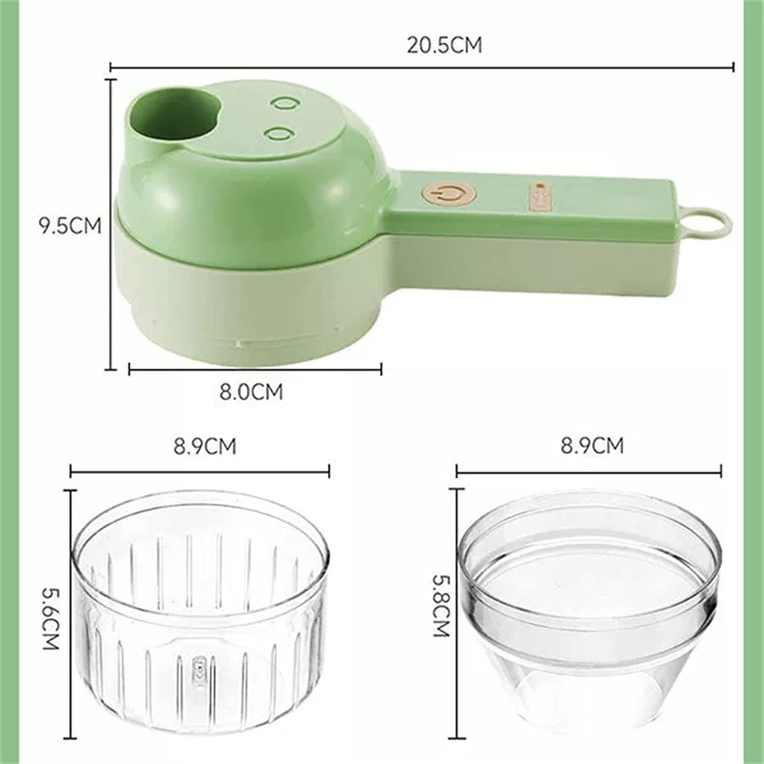 Electric Vegetable Cutter Set Wireless