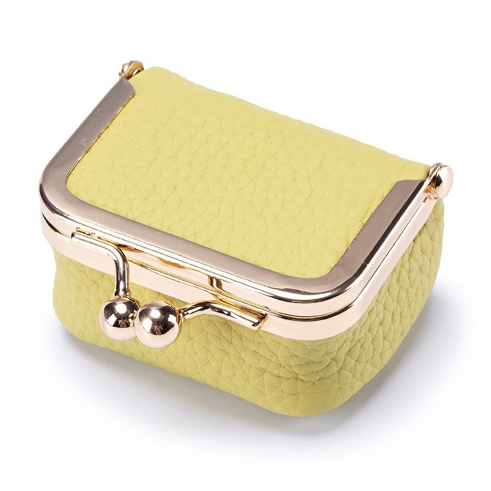 Genuine Leather Mini Coin Purse