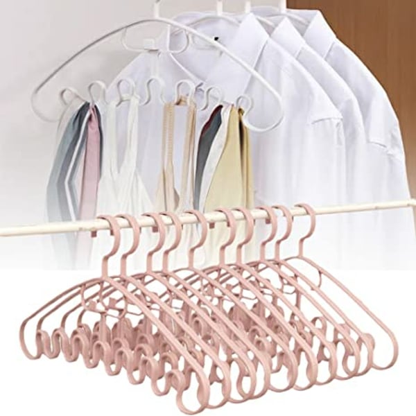 Wave Pattern Stackable Hanger-BUY MORE SAVE MORE!!!