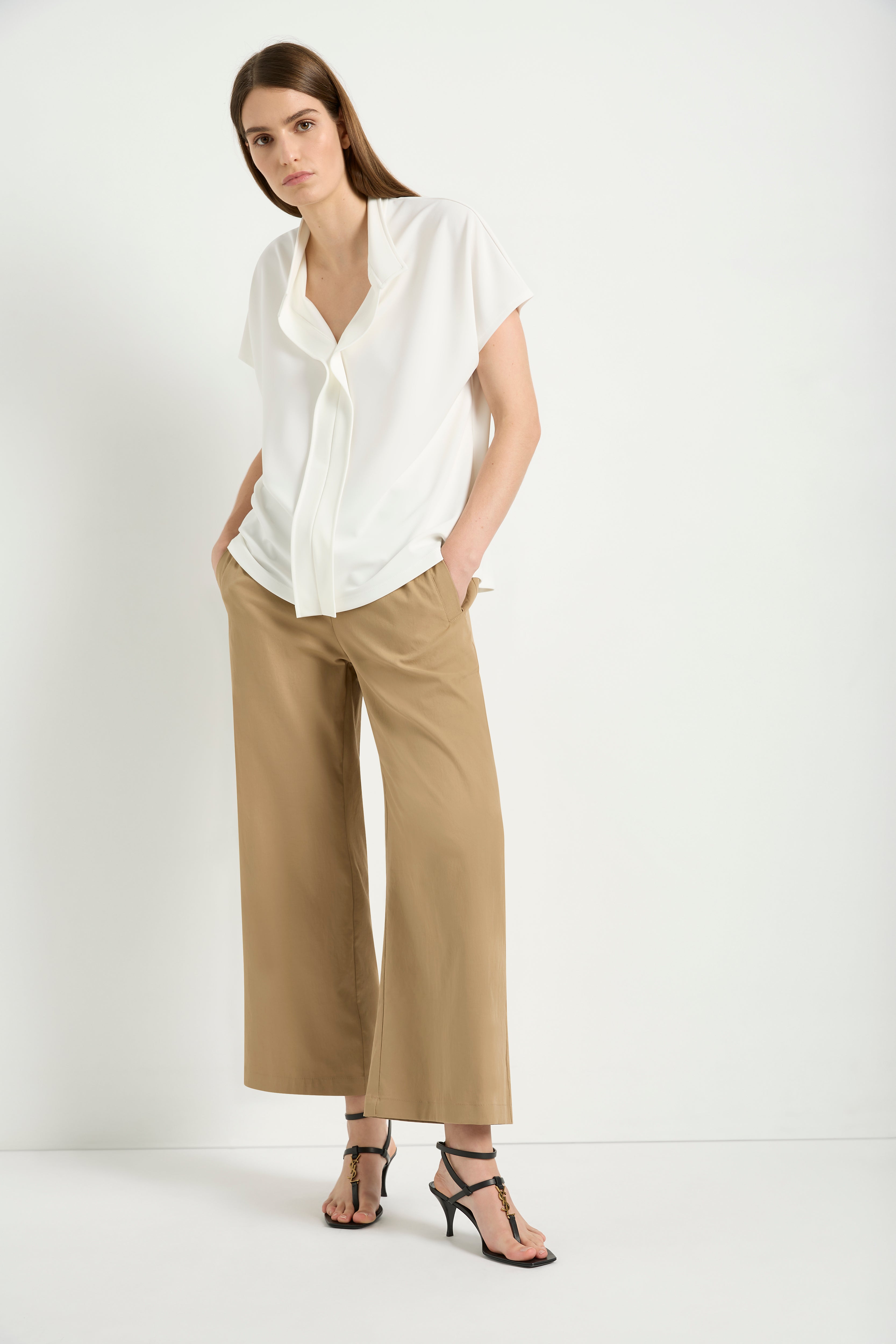 Mela Purdie Welt Pocket Pant Stretch Chintz