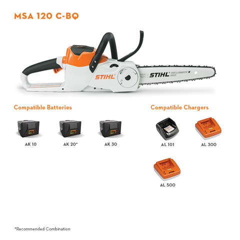 MSA 120 C-B Battery Chainsaw