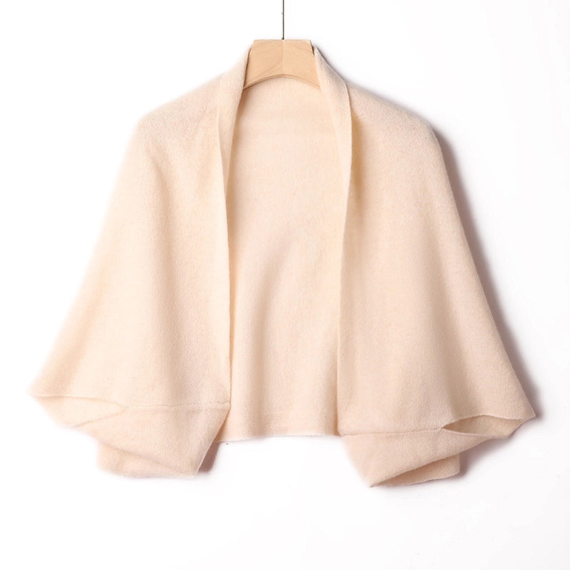 Cashmere Shawl Scarf Women's Autumn And Winter Warm Scarf Outer Sweater Knitted Cardigan Sweater Coat Top