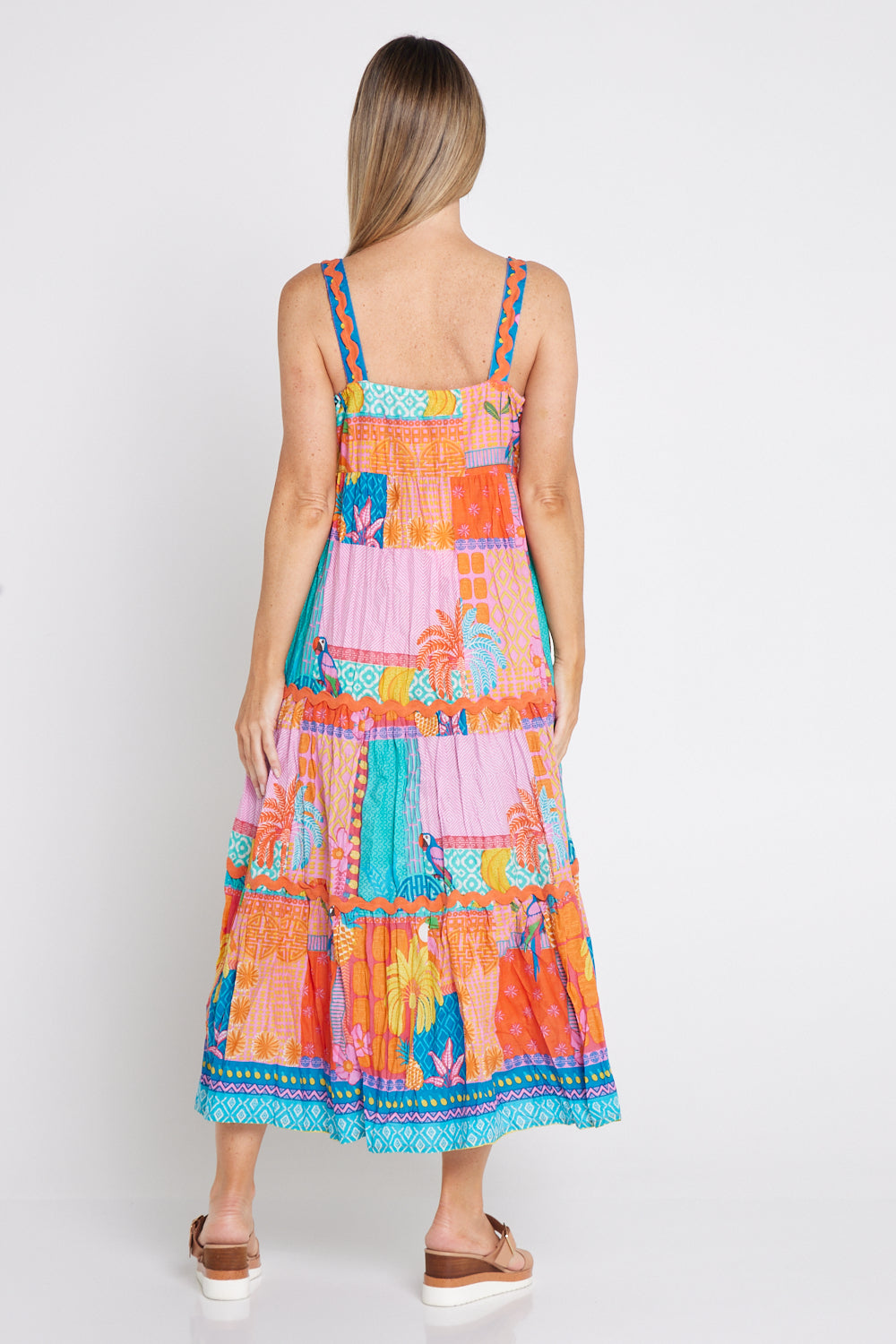 Cotton Maxi Dress - Candy