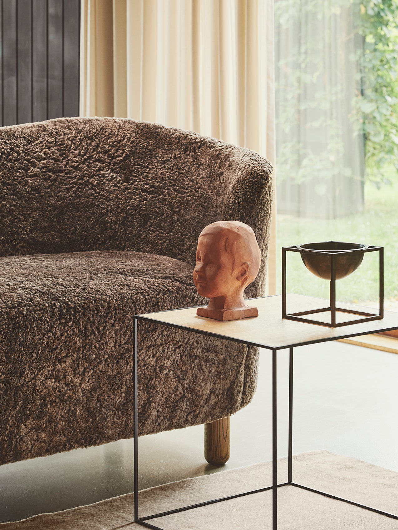 Mingle Sofa. Sheepskin