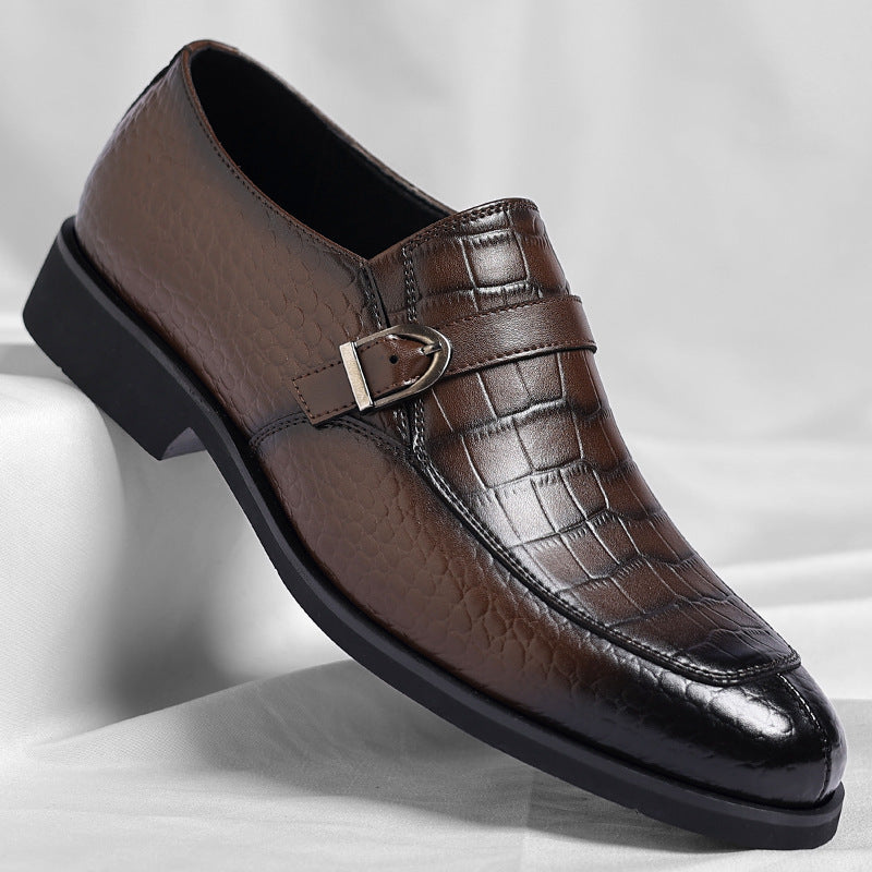 Men's Leather Fashion Trend Casual Shoes