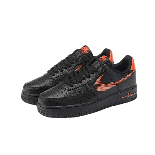 N Air Force 1 Low Zig Zag Black Orange