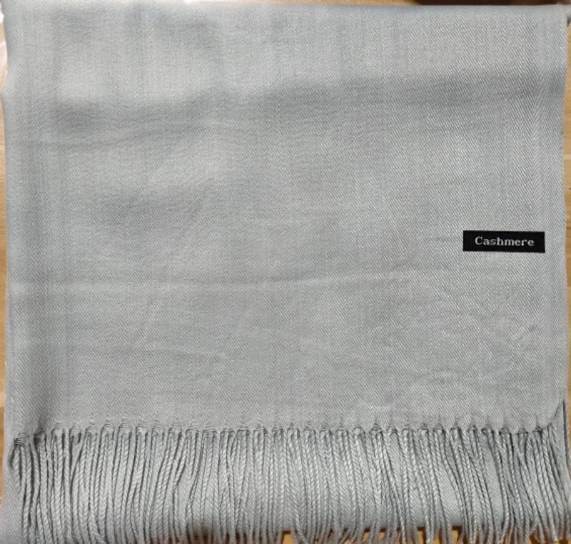 Pure Color Cashmere Scarf Women's Autumn And Winter Popular 220g Light Board Tassel Warm Shawl Travel Gift