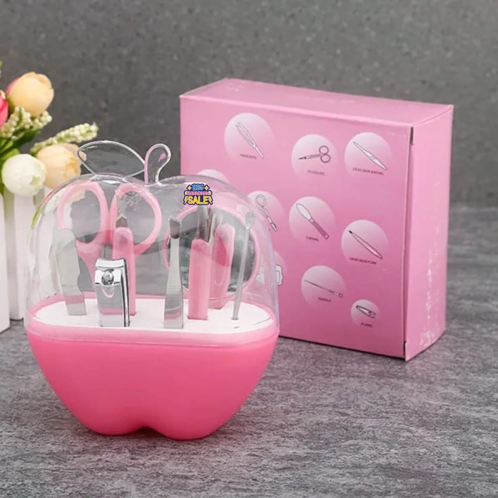 8 PIECES APPLE MANICURE KIT