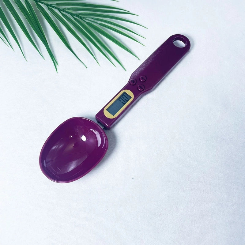 Pastoral Solid Color Plastic Spoon Scale
